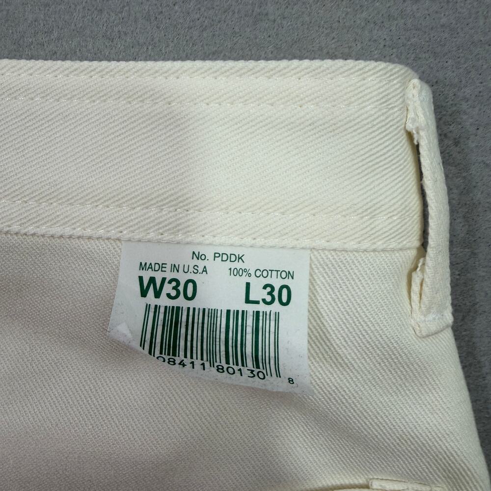 Vintage Centaur Double Knee Painter Pants Men's 30x30 White Canvas Carpenter NEW - Picture 5 of 10